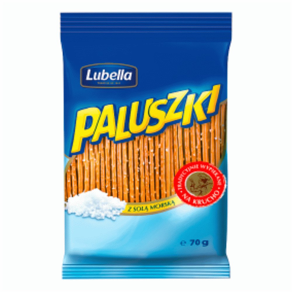 Lubella paluszki z solą morską 70 g