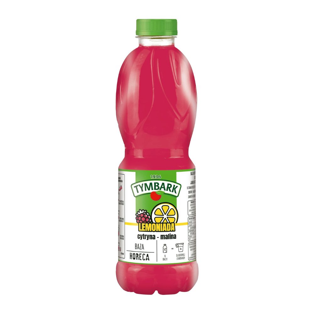 Baza Tymbark Lemoniada o smaku cytryna-malina 1000 ml