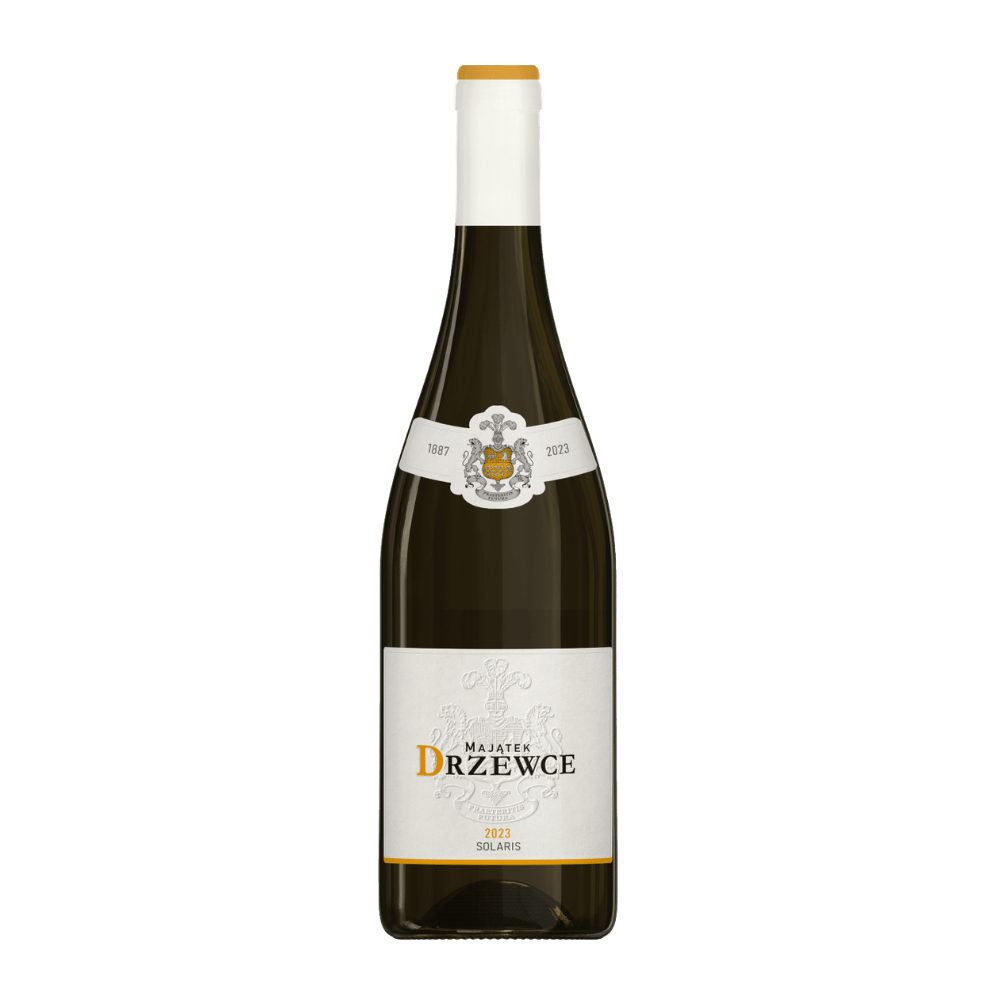 Wino Majątek Drzewce Solaris 2023 12% białe wytrawne 750 ml