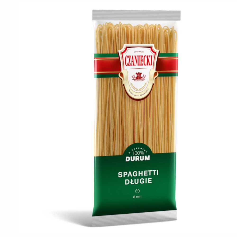 Makaron Czaniecki Amber Dur Ekstra Spaghetti 400 g
