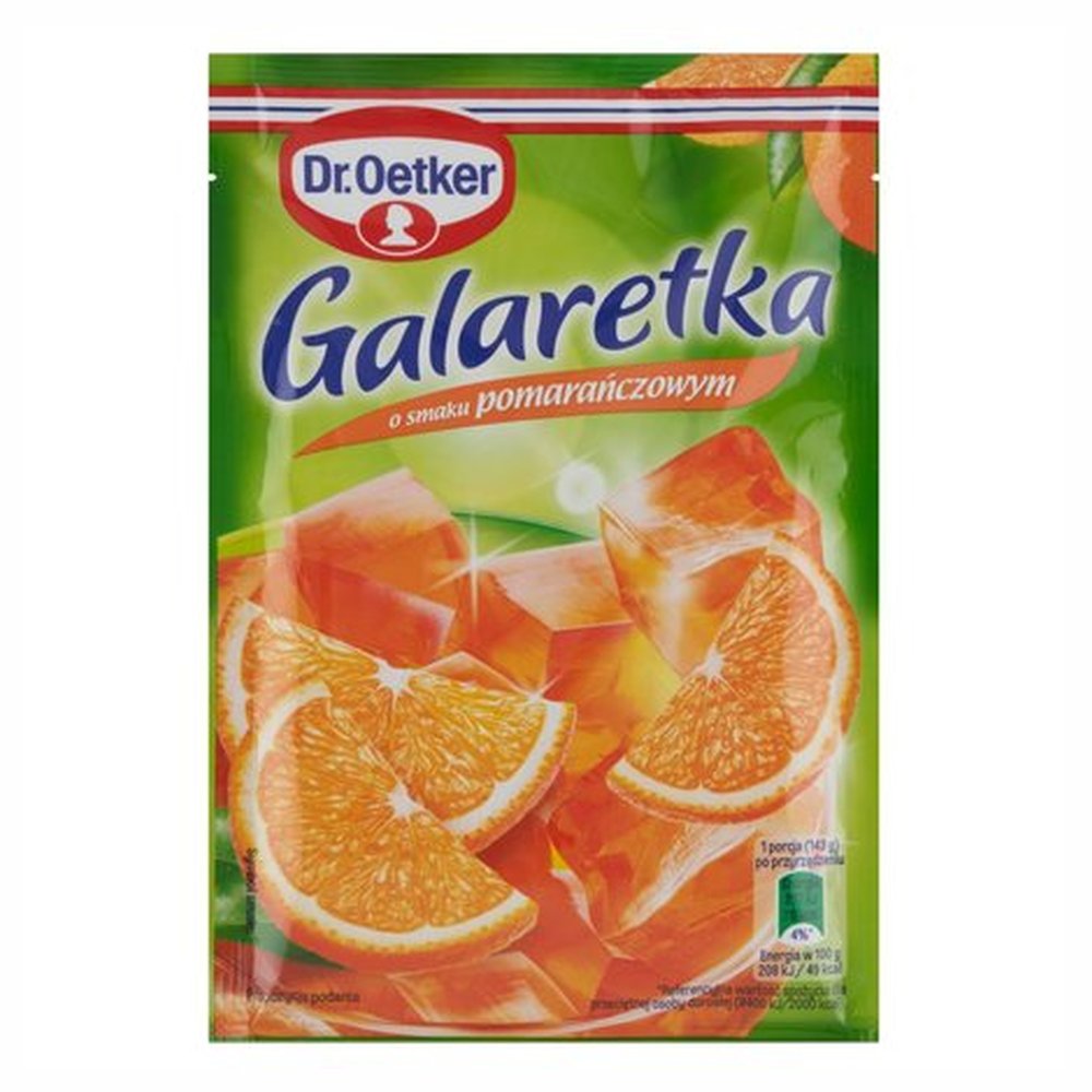 Galaretka Dr. Oetker Pomarańczowa 72g