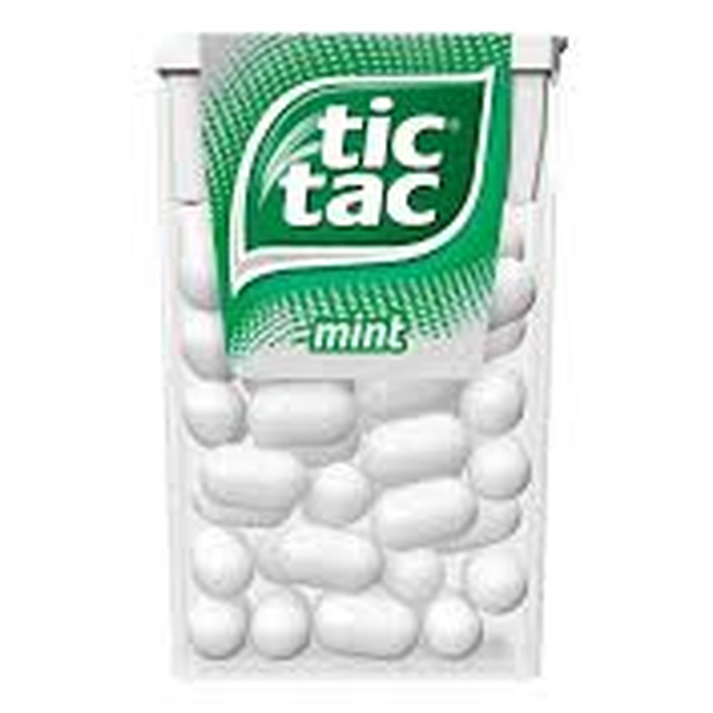 Tic Tac Drażetki o Smaku Miętowym 18 g