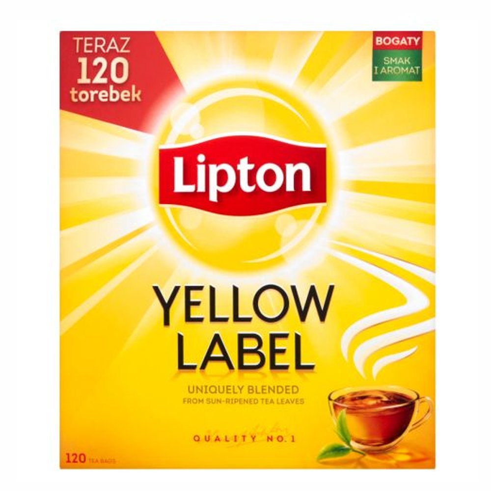 Lipton Herbata Yellow Exp 120TB