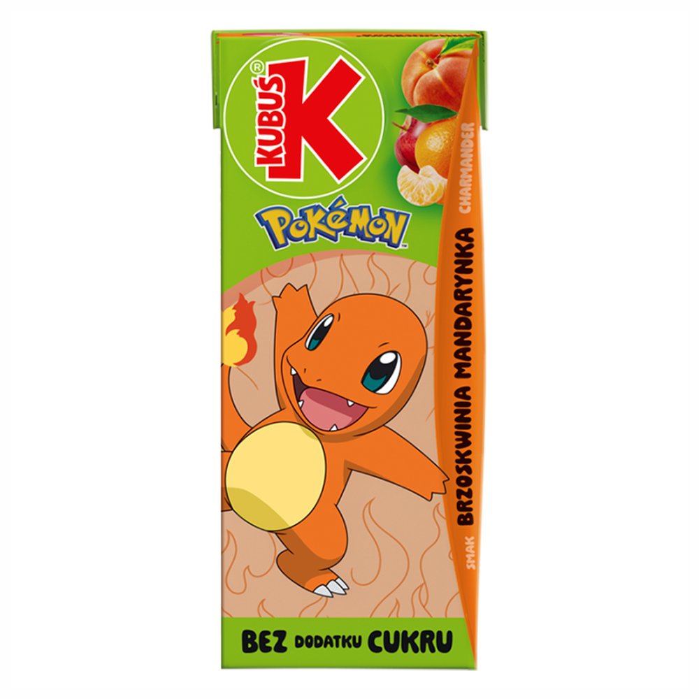 Napój Kubuś Kartonik Mandarynka Brzoskwinia 200 ml