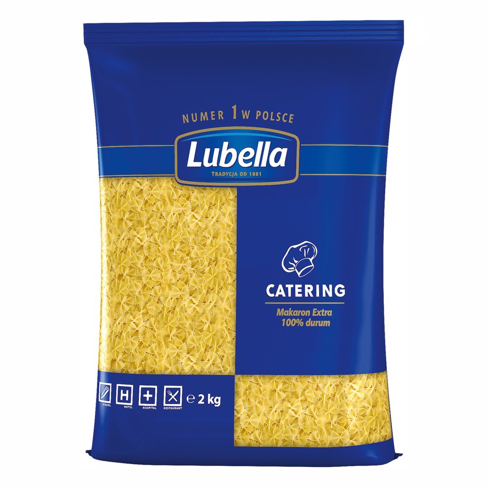 Makaron Kokardka Lubella catering durum 2 kg