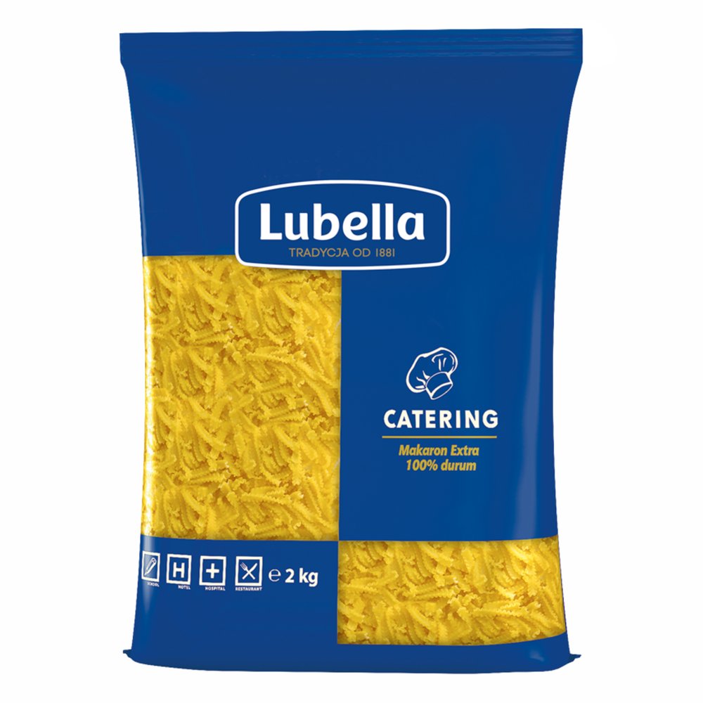 Lubella Catering Makaron wstążka cięta 2 kg