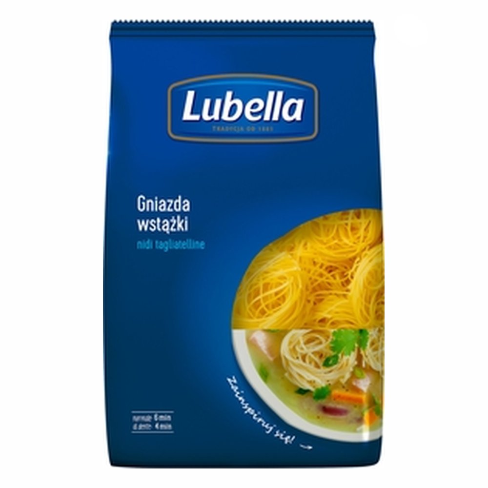Makaron Lubella gniazda wstążki 400 g