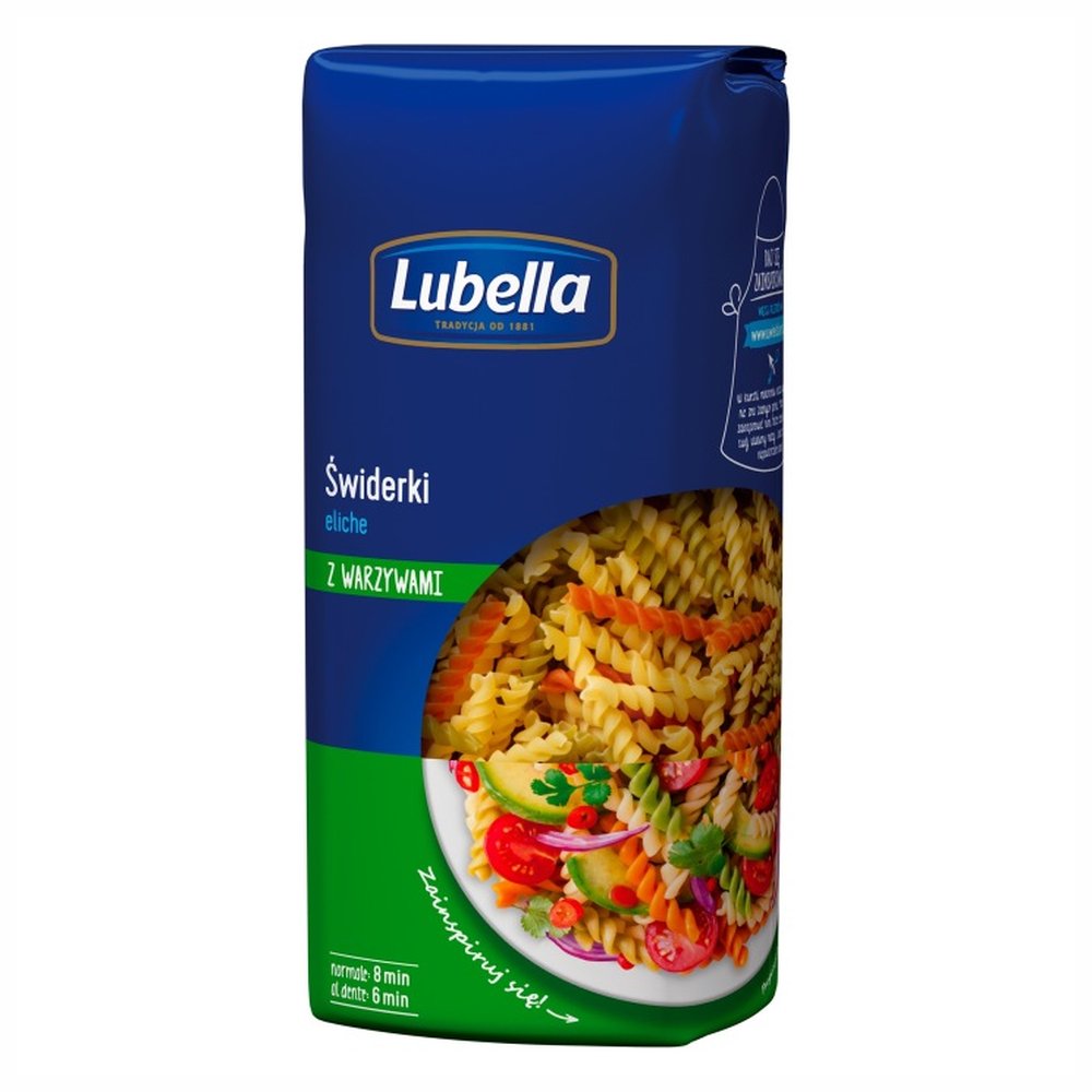 Makaron Lubella świderki z warzywami 400 g