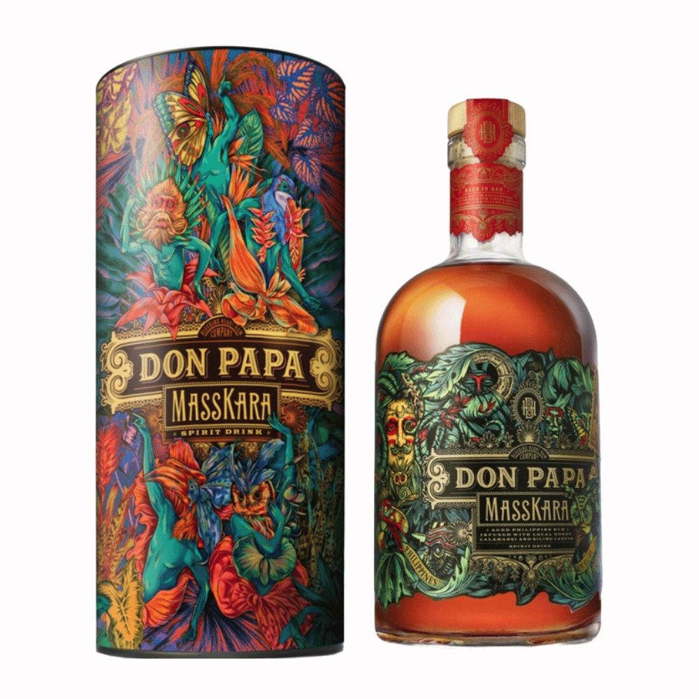 Rum Don Papa Masskara What's Your Wild? Limited Edition 40% 700 ml tuba
