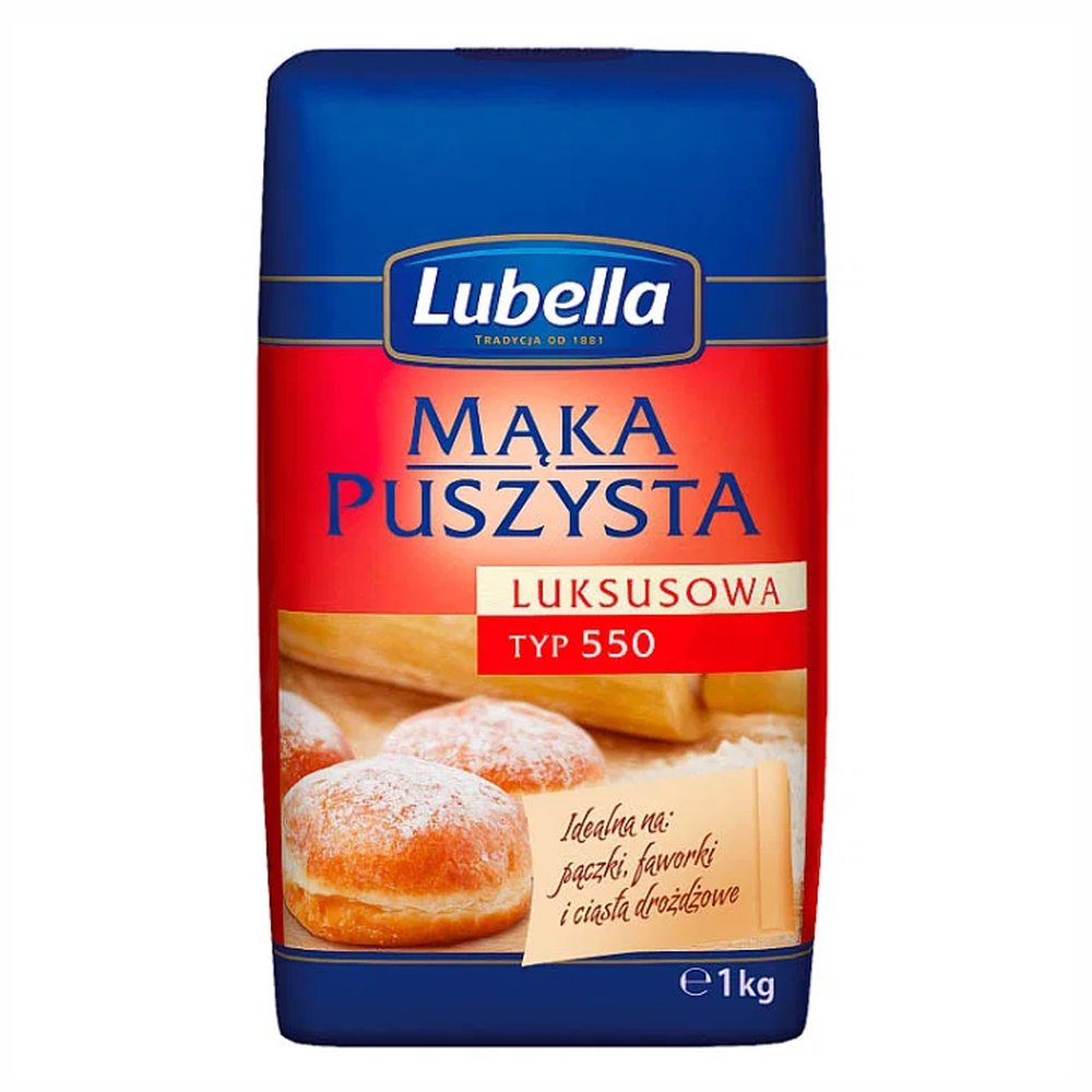 Mąka Lubella Puszysta luksusowa typ 550