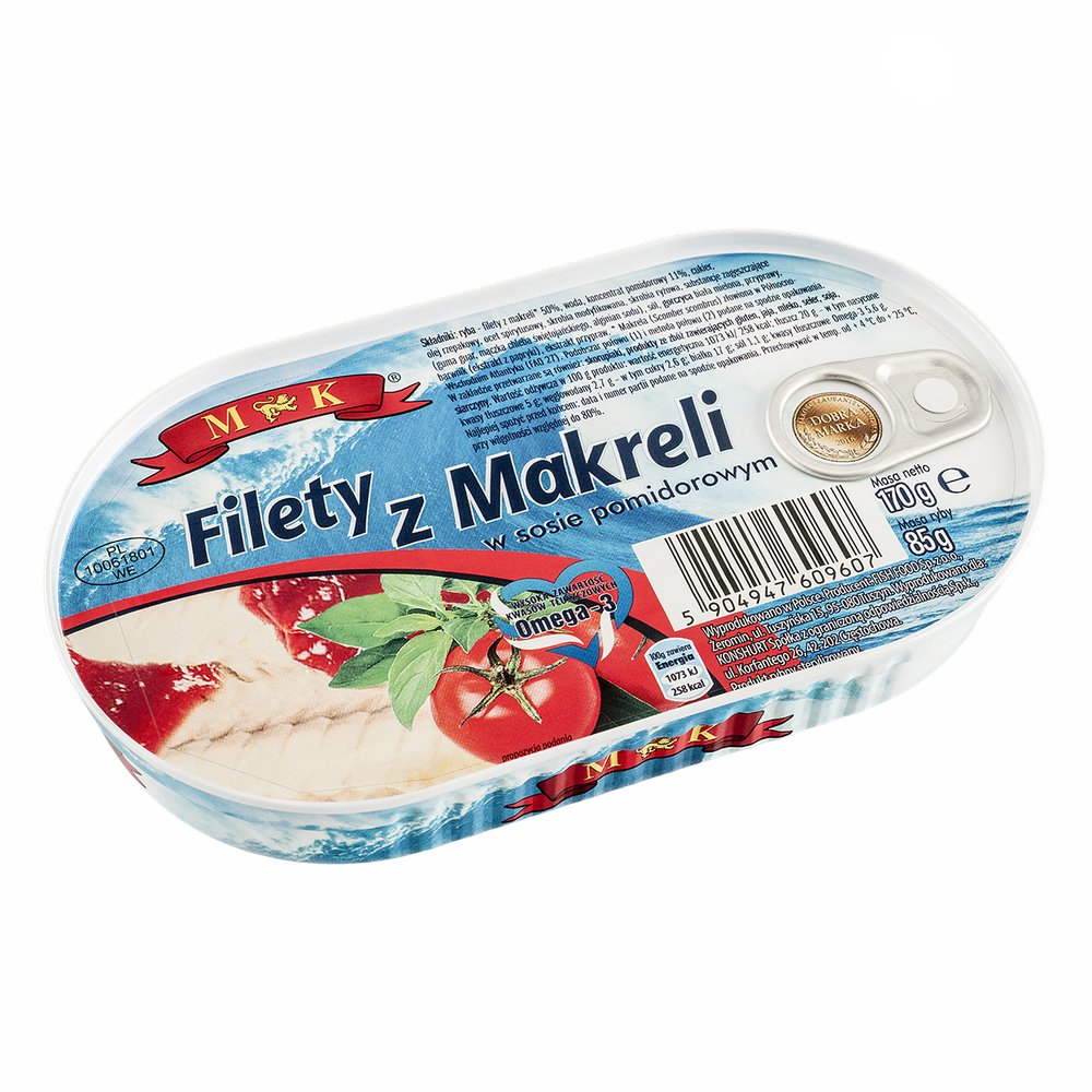 MK Filety z makreli w sosie pomidorowym