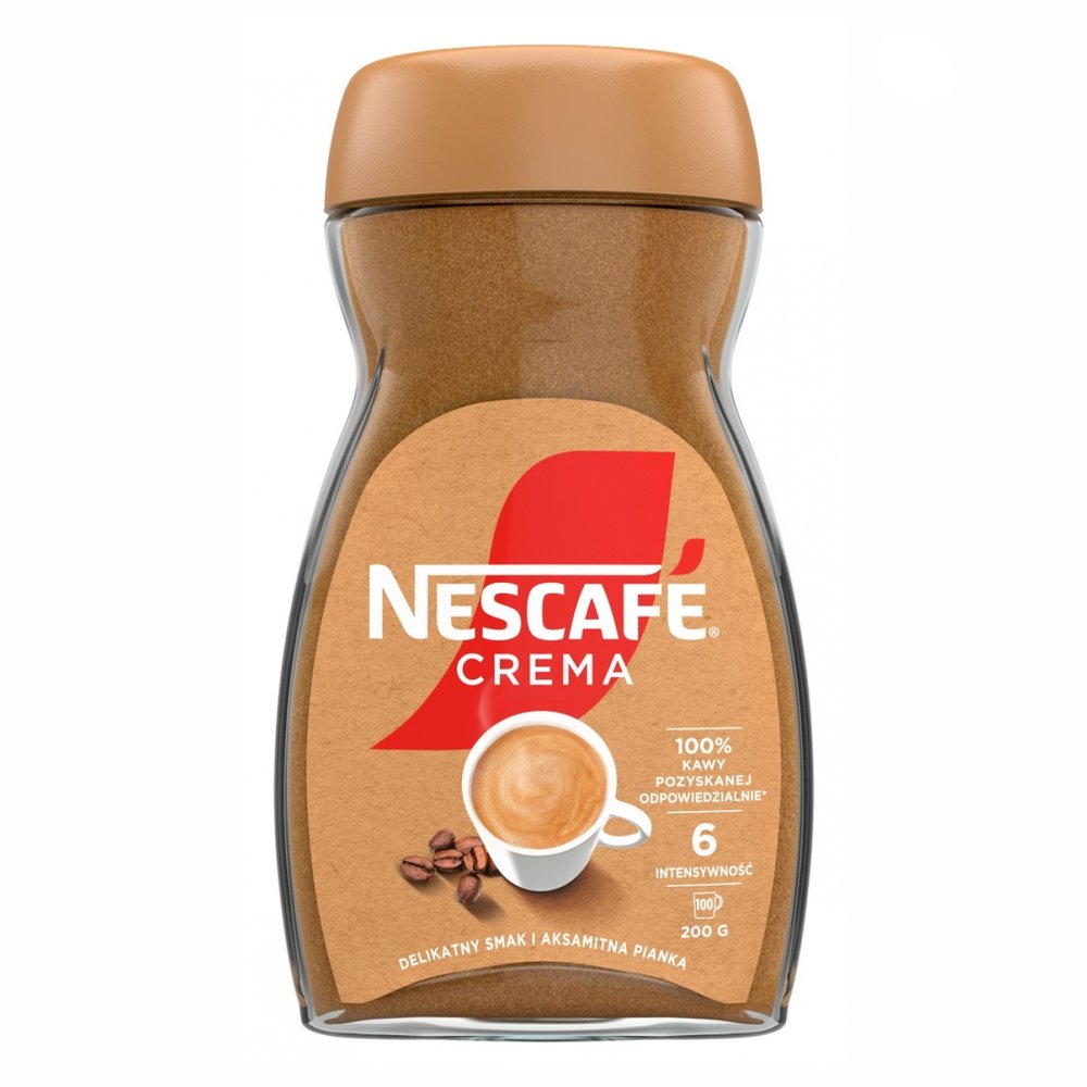 Kawa rozpuszczalna Nescafe Crema 200 g