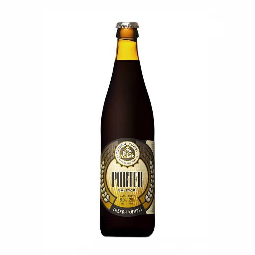 Piwo Trzech Kumpli Porter Bałtycki 8% 15 x 500 ml