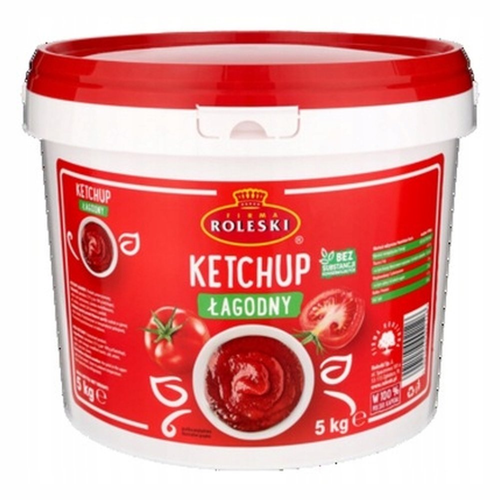 Roleski Ketchup Łagodny 5 kg