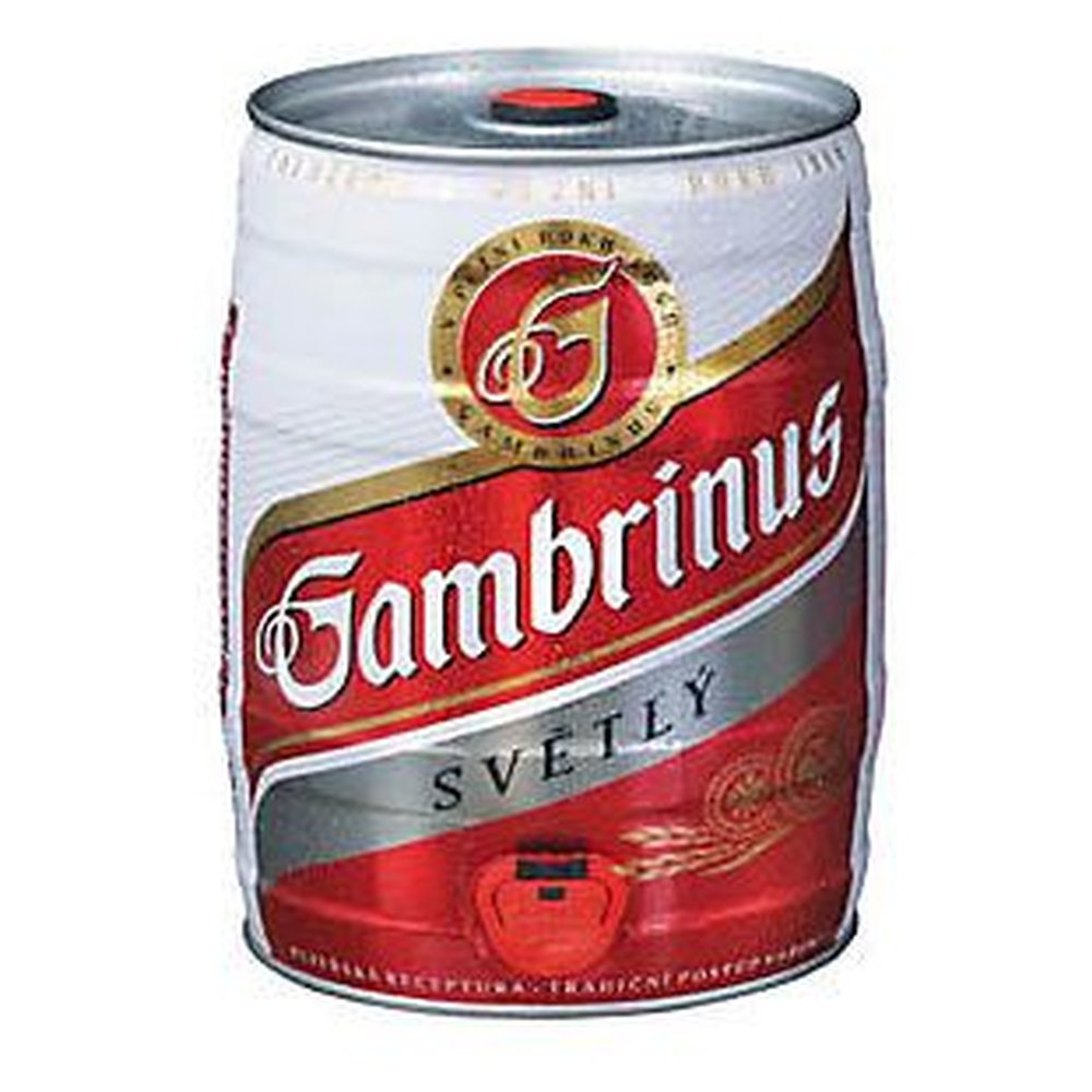 Piwo Gambrinus Czechy 10% 5 l Keg