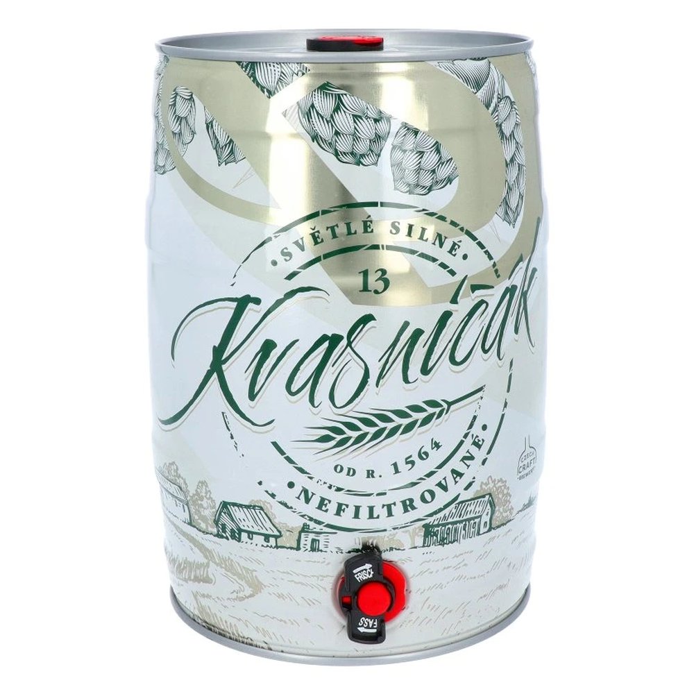 Piwo Svijany Kvasnicak Niefiltrowane Keg Czechy 6% 5 l
