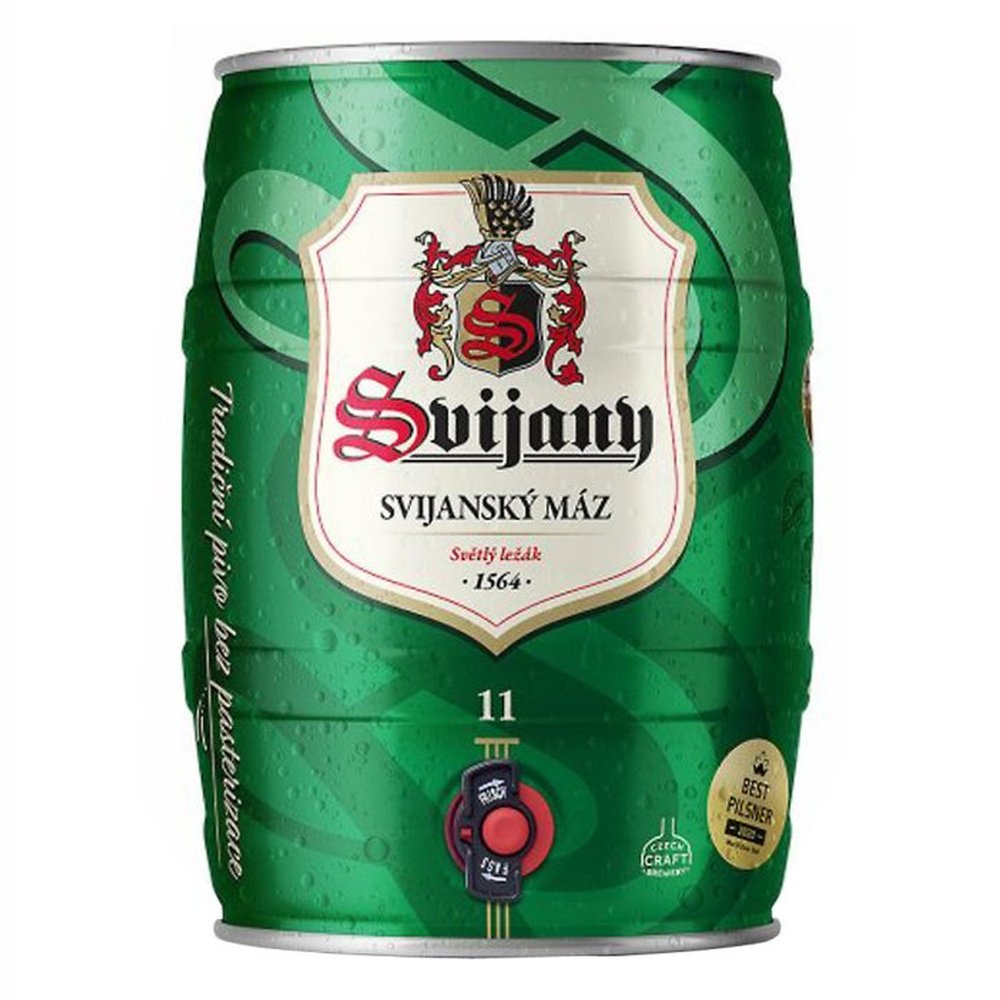Piwo Svijany Maz Keg Czechy 4,8% 5 l