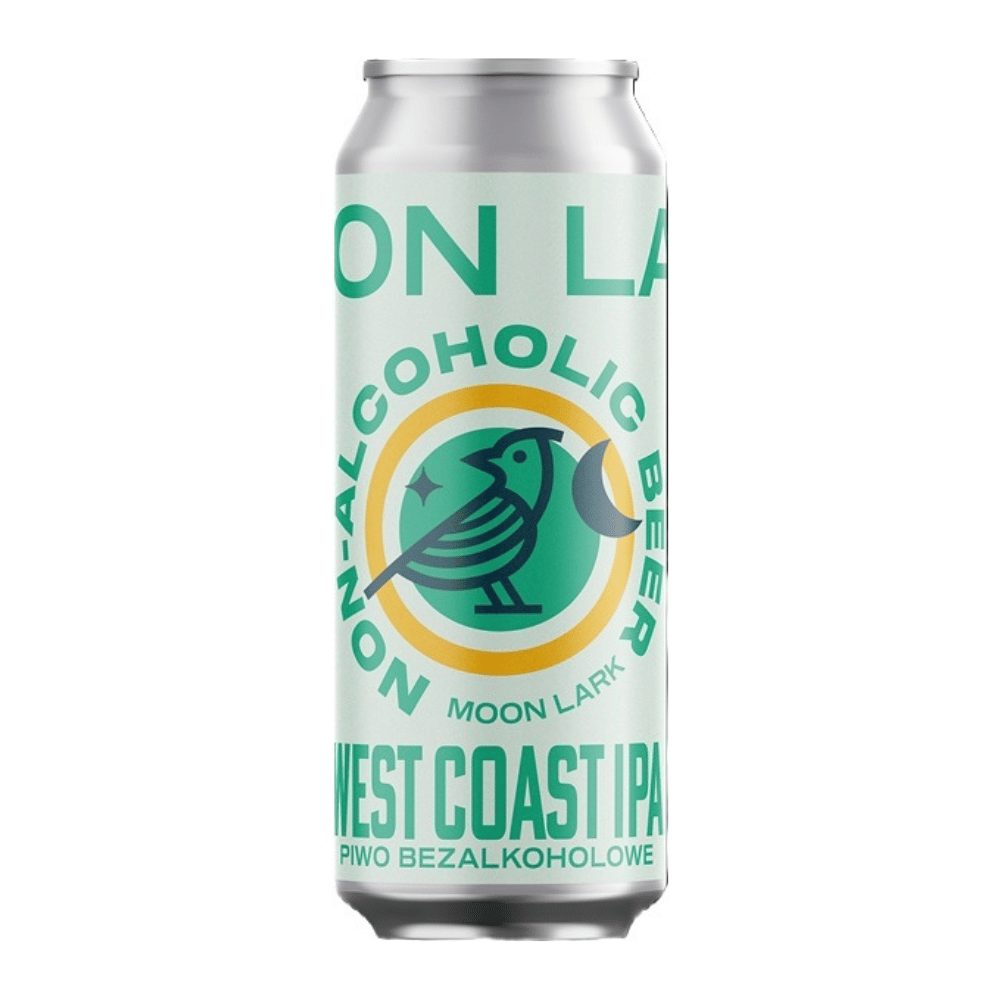 Piwo Moon Lark Non-alcoholic West Coast IPA 0,5% 500 ml puszka DRS