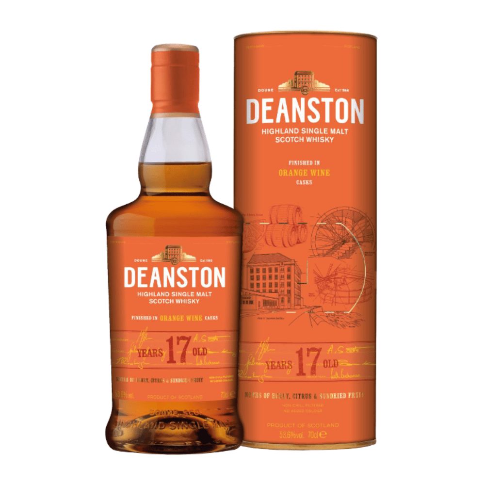 Whisky Deanston 17YO Orange Wine Cask 53,6% 700 ml Tuba