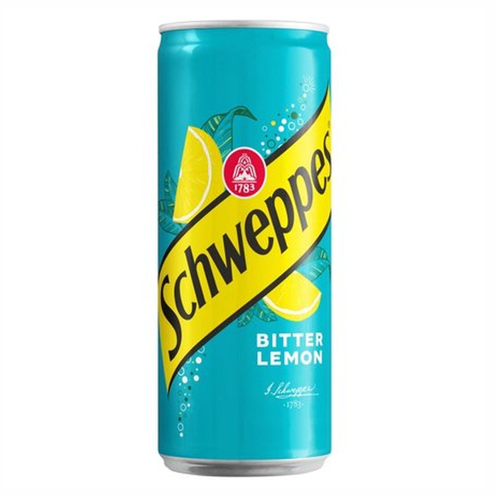 Napój Schweppes Biter Lemon 330 ml puszka