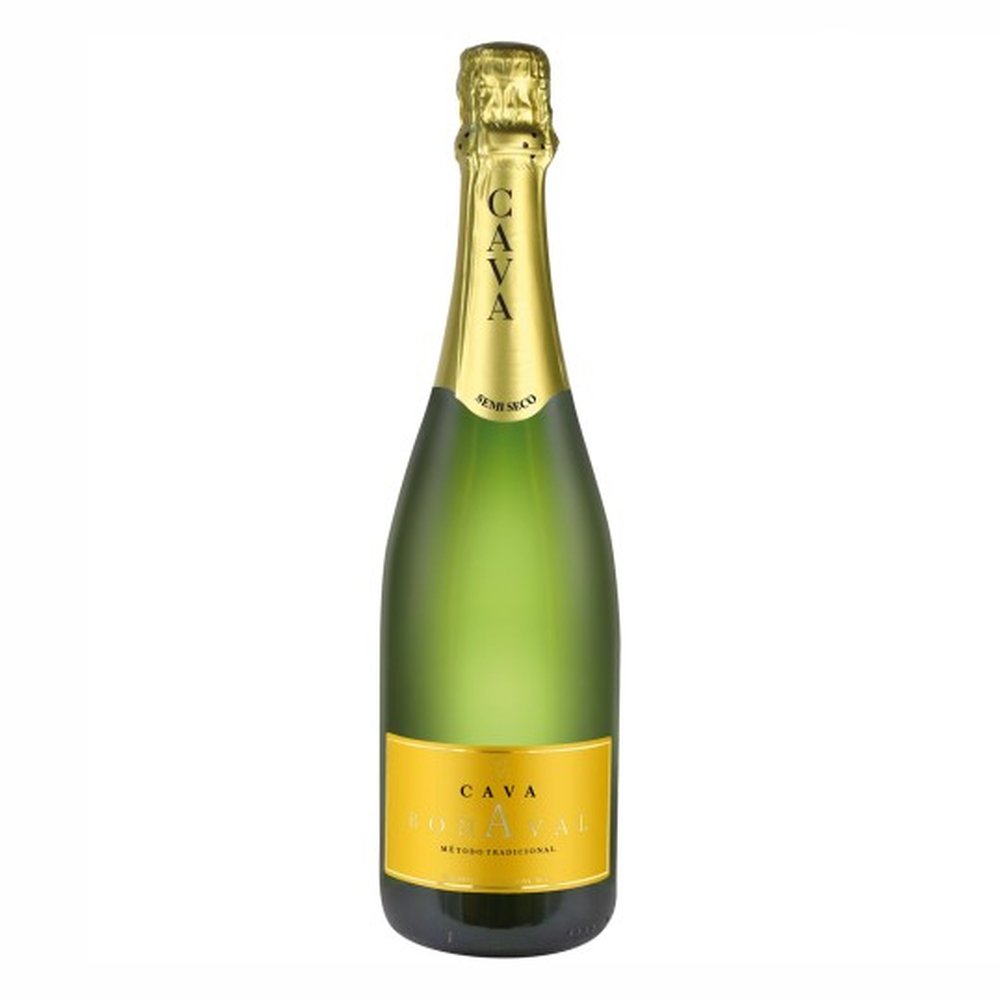 Wino Musujące Bonaval Cava Semi Seco 11,5% białe półsłodkie 750 ml