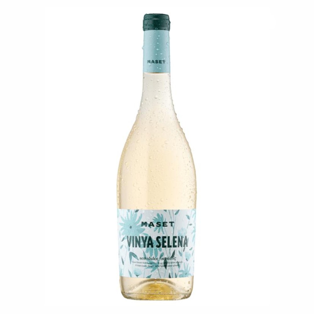Wino Maset Vinya Selena Semidulce 11% białe półsłodkie 750 ml