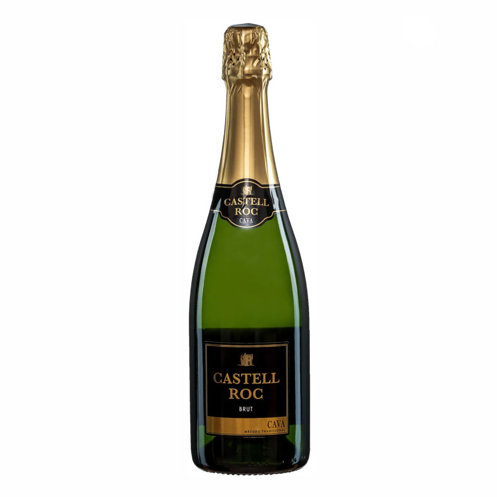 Wino Cava Castell Roc Brut 11,5% białę musujące 750 ml