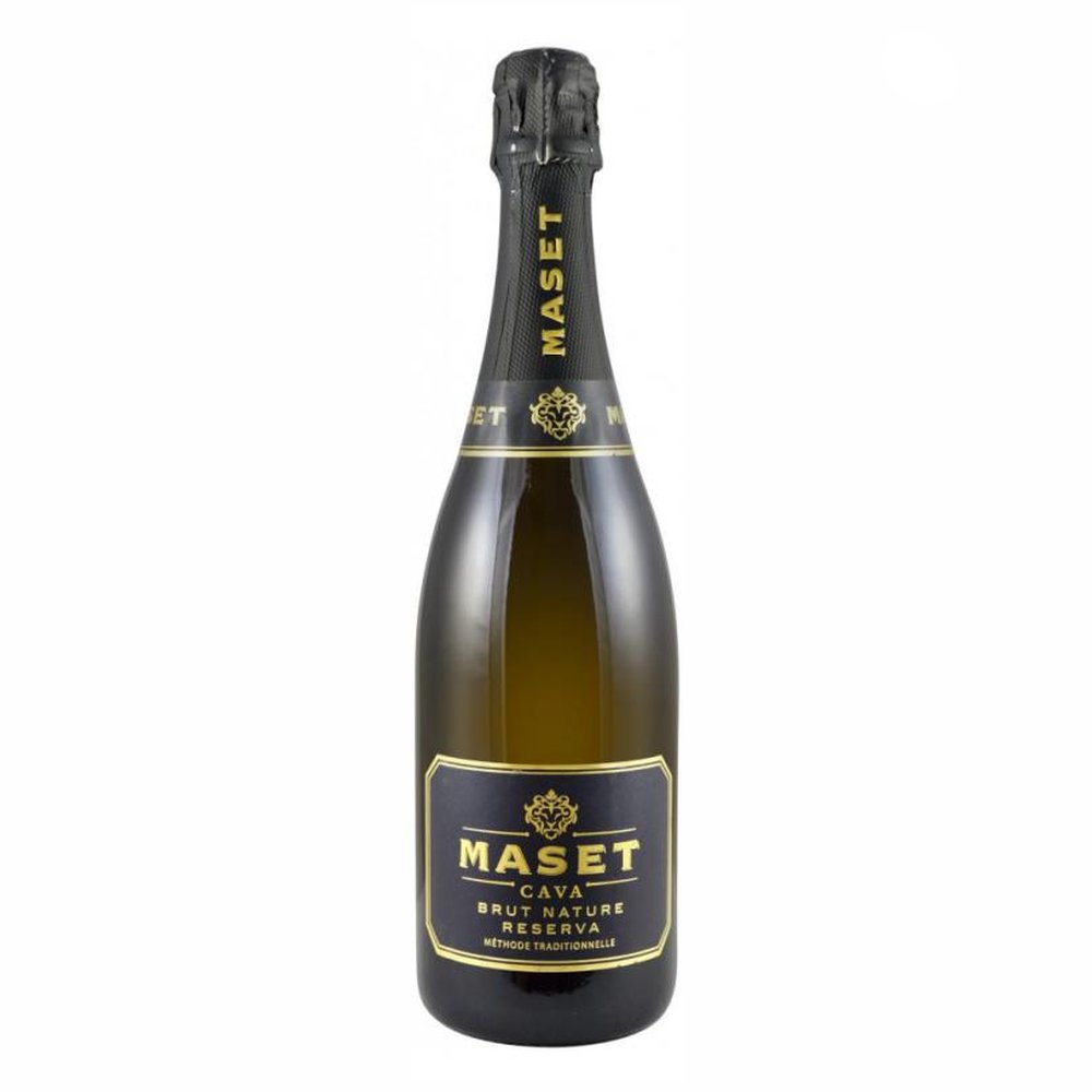 Wino Musujące Gran Reserva Cava Maset Vintage Brut Nature Magnum 11,5% Wytrawne 1500 ml Karton