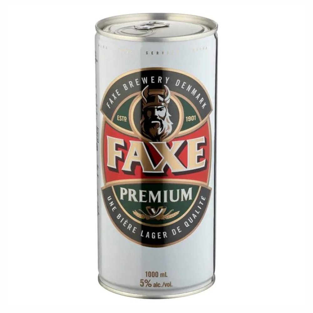 Piwo Faxe Premium Lager 5% 12 x 500 ml puszka