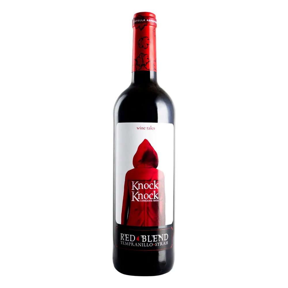 Wino Knock Knock Tempranillo Syrah 12% czerwone wytrawne 750 ml