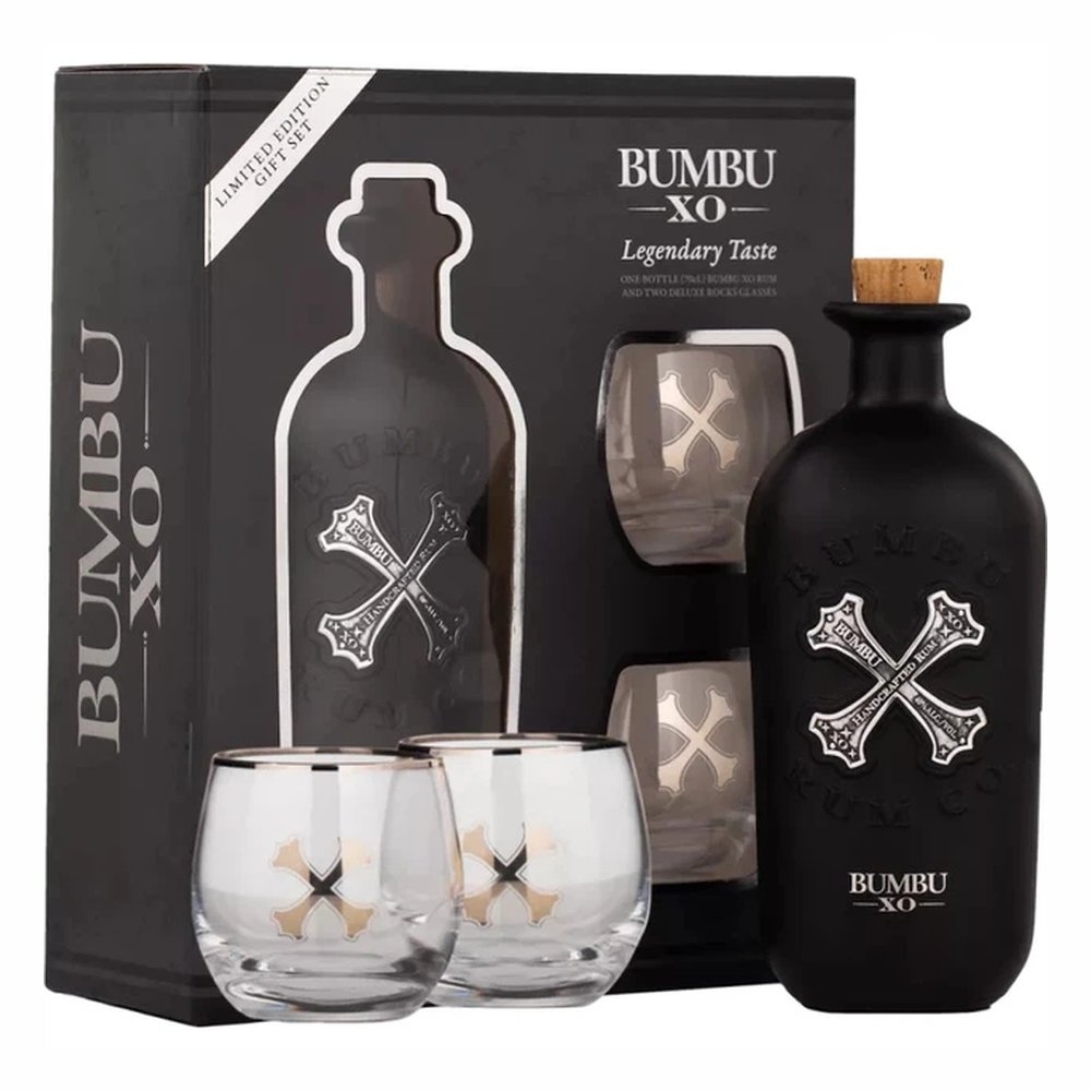Rum Bumbu Xo + 2 Szklanki 40% 700 ml