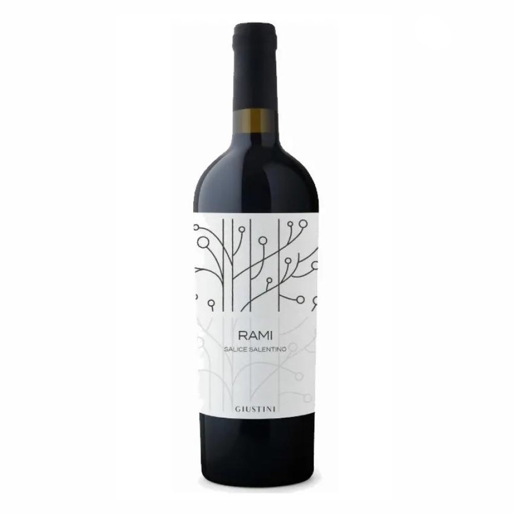 Wino Tenuta Giustini Rami Salice Salentino 14% czerwone wytrawne 750 ml