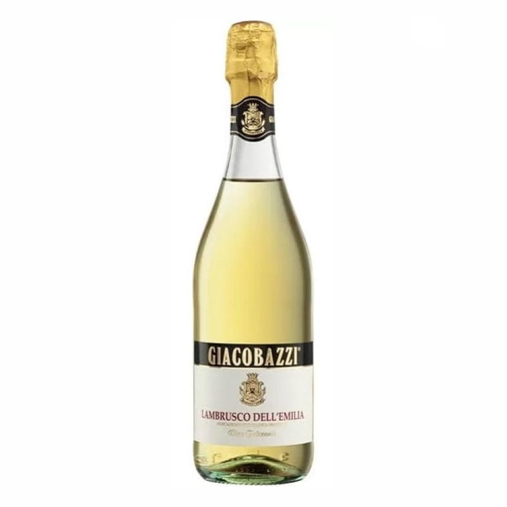 Wino Musujące Lambrusco Emilia Bianco Giacobazzi 7,5% białe słodkie 750 ml