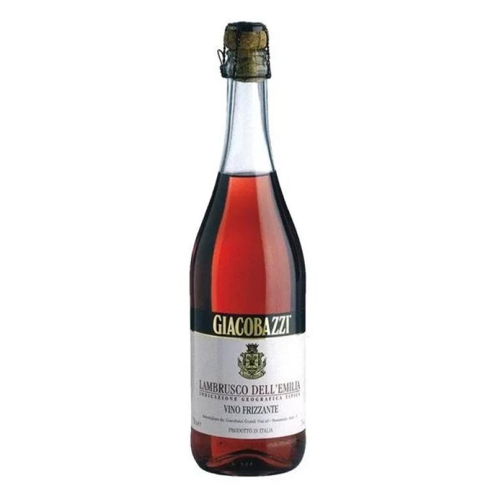 Wino Musujące Lambrusco Emilia Rosato Giacobazzi 7,5% różowe słodkie 750 ml