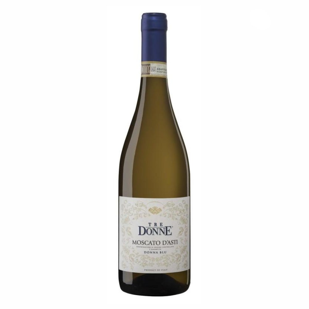 Wino Tre Donne Moscato D'asti Dolce Docg 5,5% białe słodkie 0.75 l