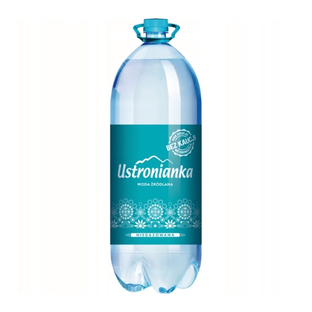 Woda Ustronianka Mineralna Niegazowana 3000 ml