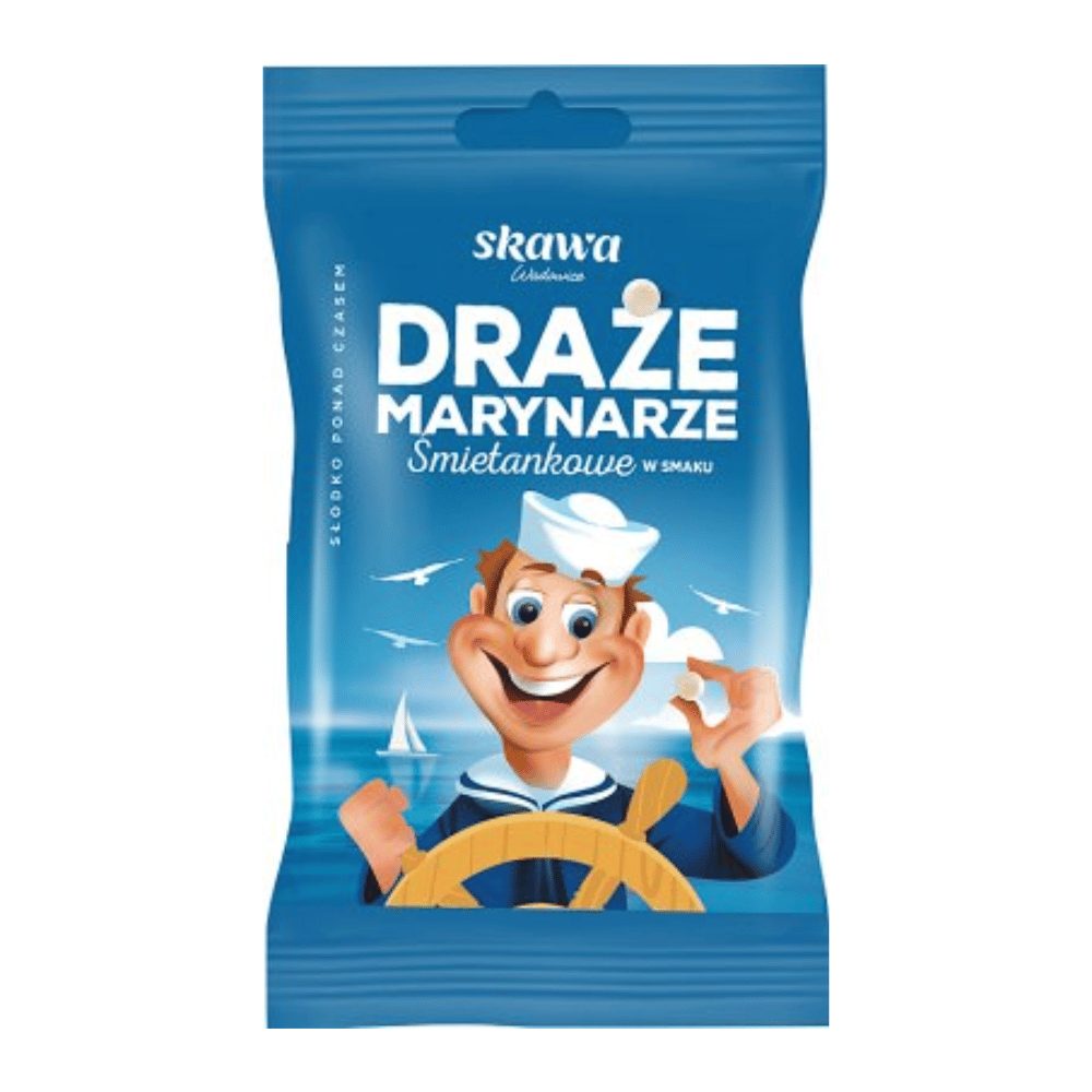 Skawa Draże Marynarze Śmietankowe 70 g