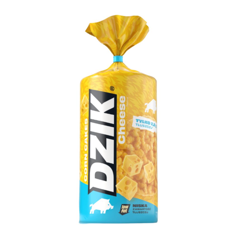 Wafle kukurydziane Dzik  ser low fat 120g
