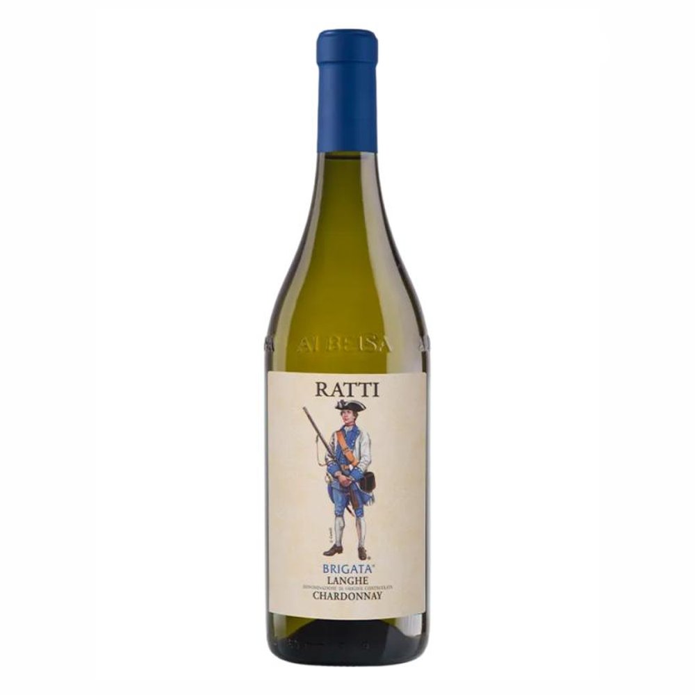 Wino Langhe Ratti Brigata Chardonnay 13% białe wytrawne 750 ml