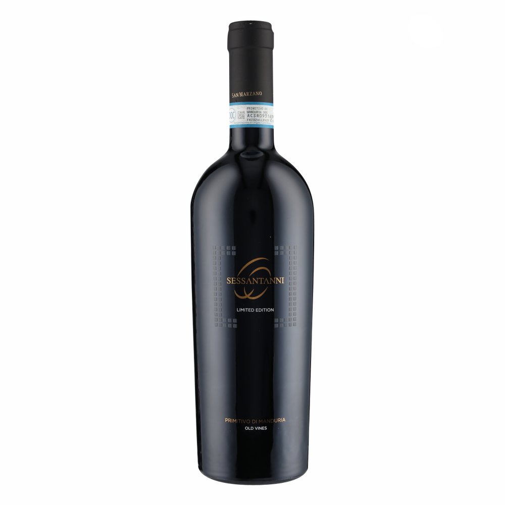 Wino Primitivo Di Manduria San Marzano Sessantanni Limited Edition Dop 14,5% czerwone wytrawne 750 ml