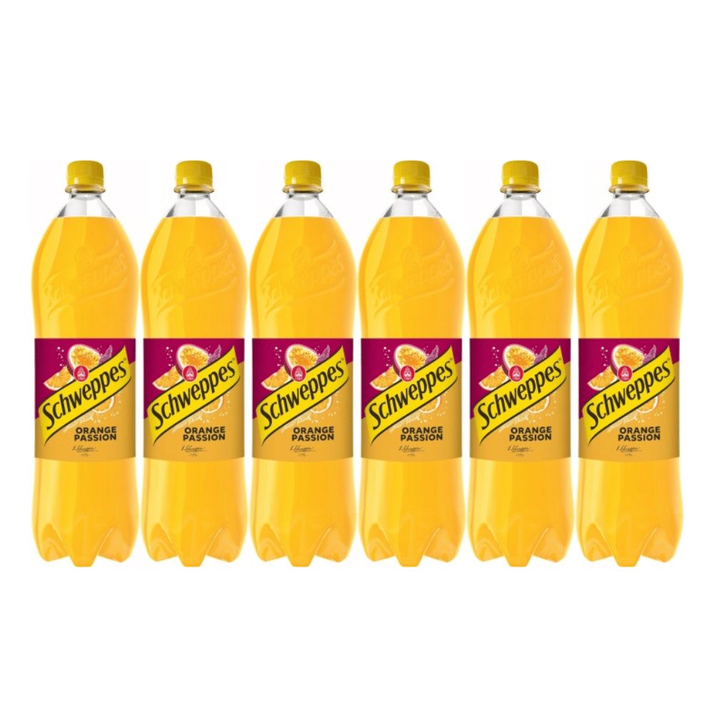 Napój Schweppes Orange Passion  6 x 1350 ml DRS