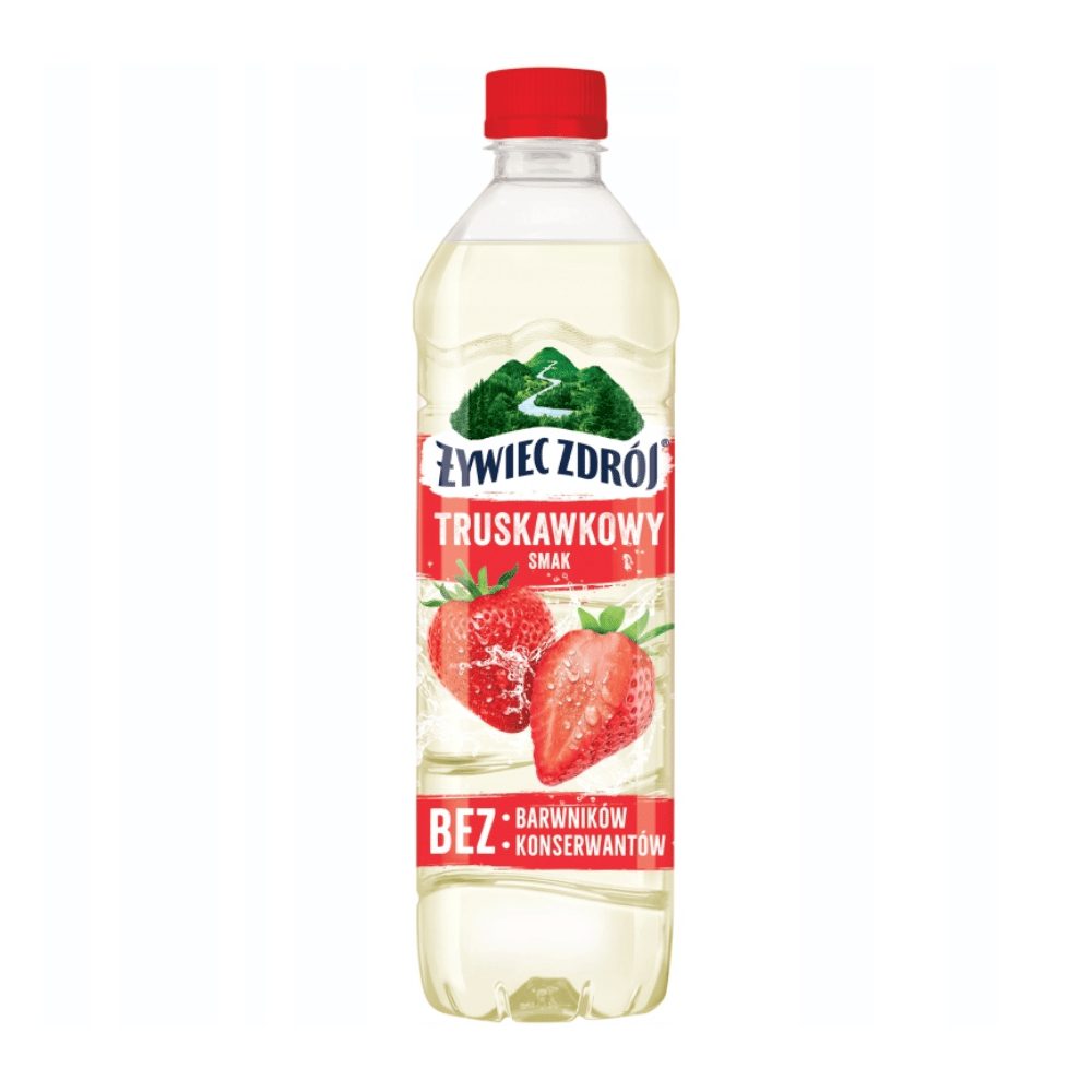 Woda Żywiec Zdrój Truskawkowy smak 500 ml DRS