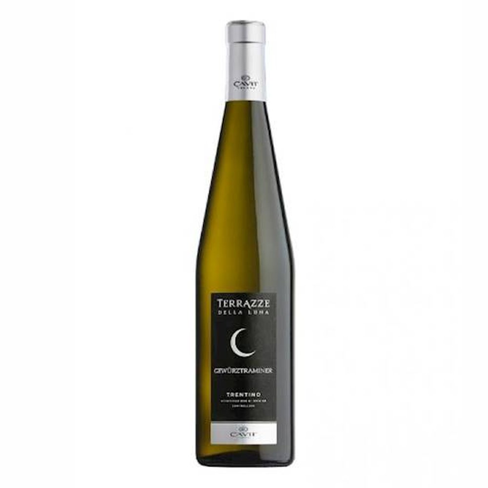 Wino Terrazze della Luna Cavit Gewurztraminer Trentino białe wytrawne 750 ml
