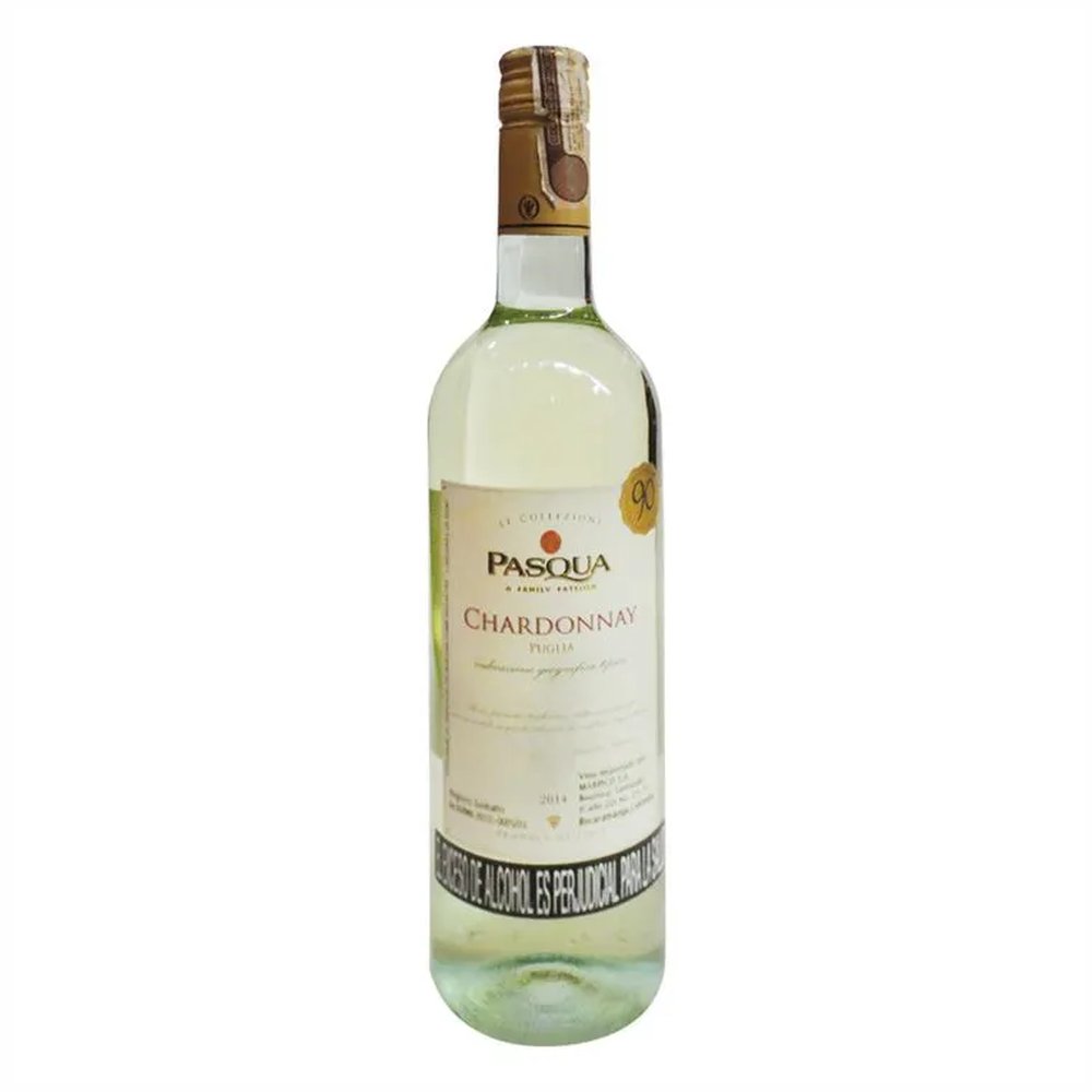 Wino Chardonnay Pasqua Puglia 12,5% białe wytrawne 750 ml