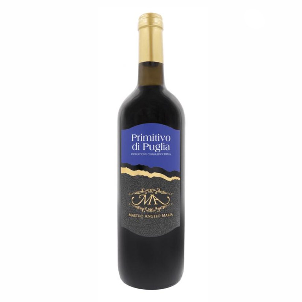 Wino Angelo Mastro Maria Primitivo Di Puglia Igt czerwone wytrawne 750 ml