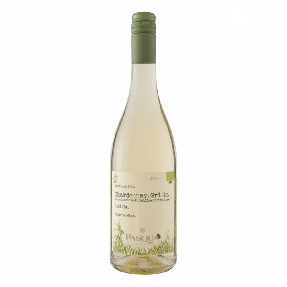 Wino Chardonnay Pasqua Bio Grillo 13% białe wytrawne 750 ml