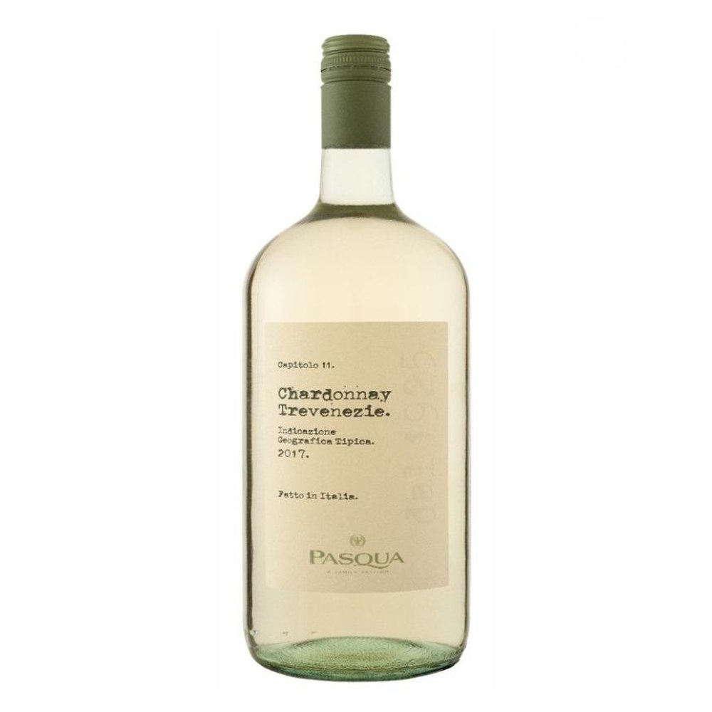 Wino Chardonnay Pasqua Trevenezie 12% białe wytrawne 1500 ml