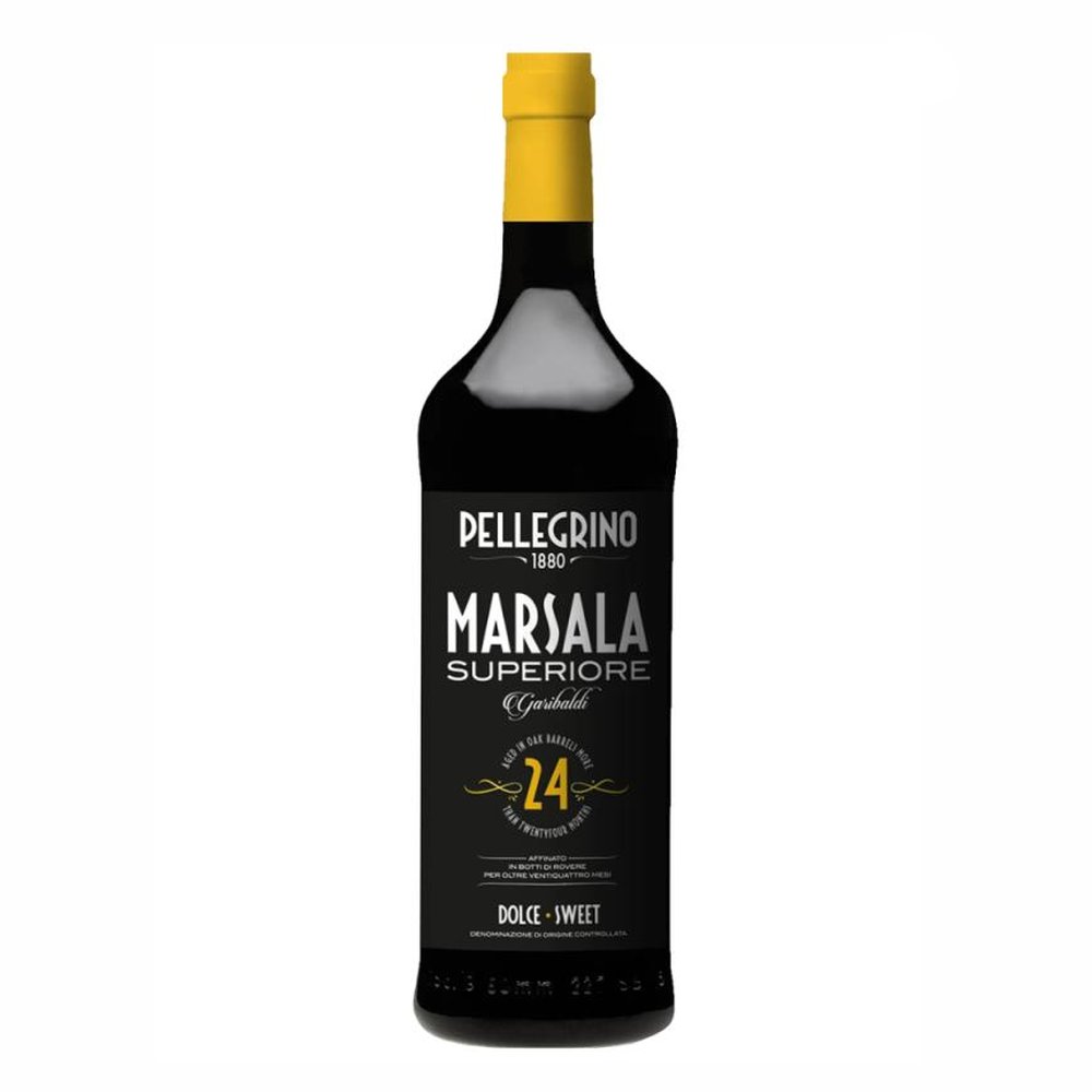 Wino Pellegrino Marsala Superiore Garibaldi Dolce Doc 18% białe słodkie 750 ml