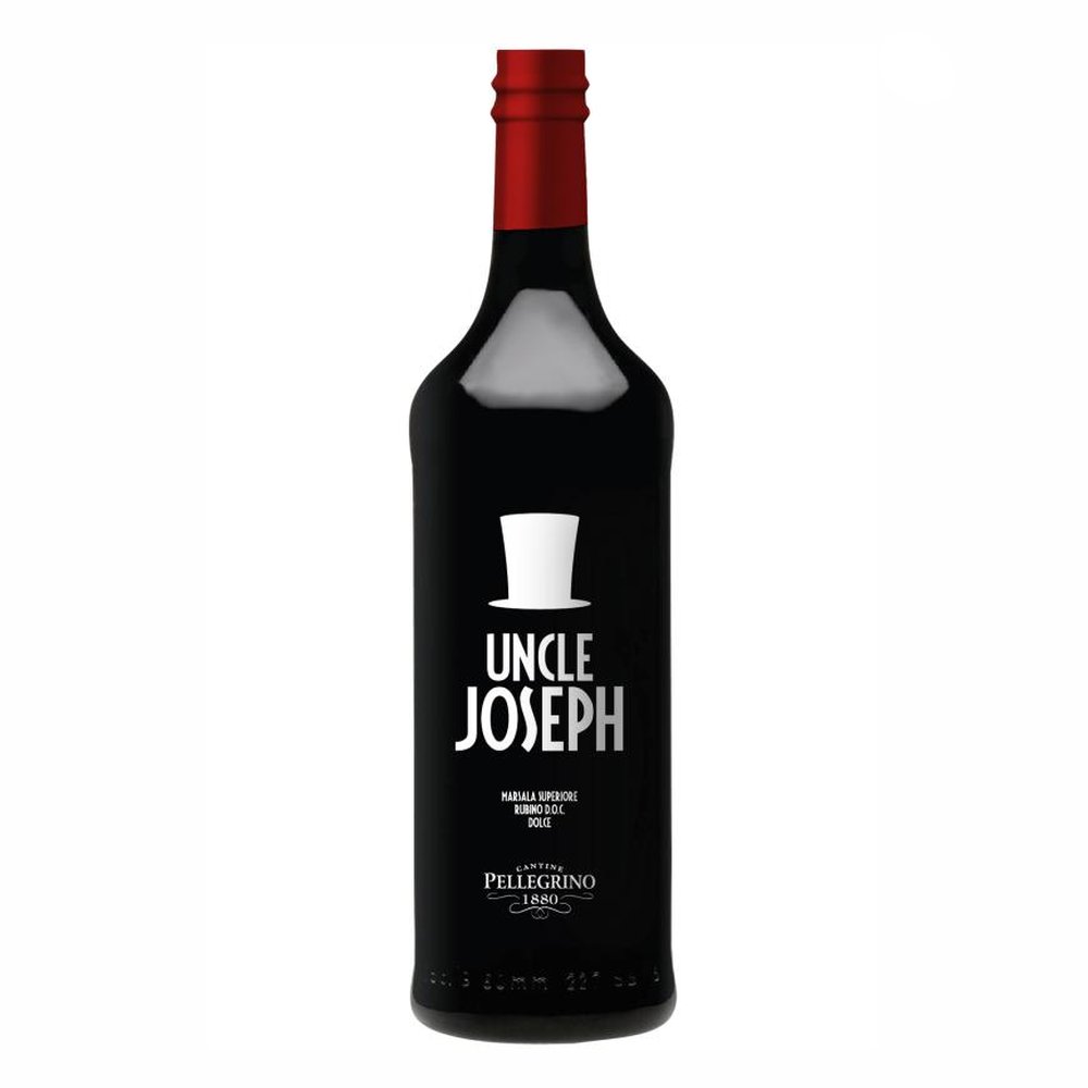 Wino Marsala Uncle Joseph Superiore Rubino Dolce Doc 18% czerwone słodkie 750 ml