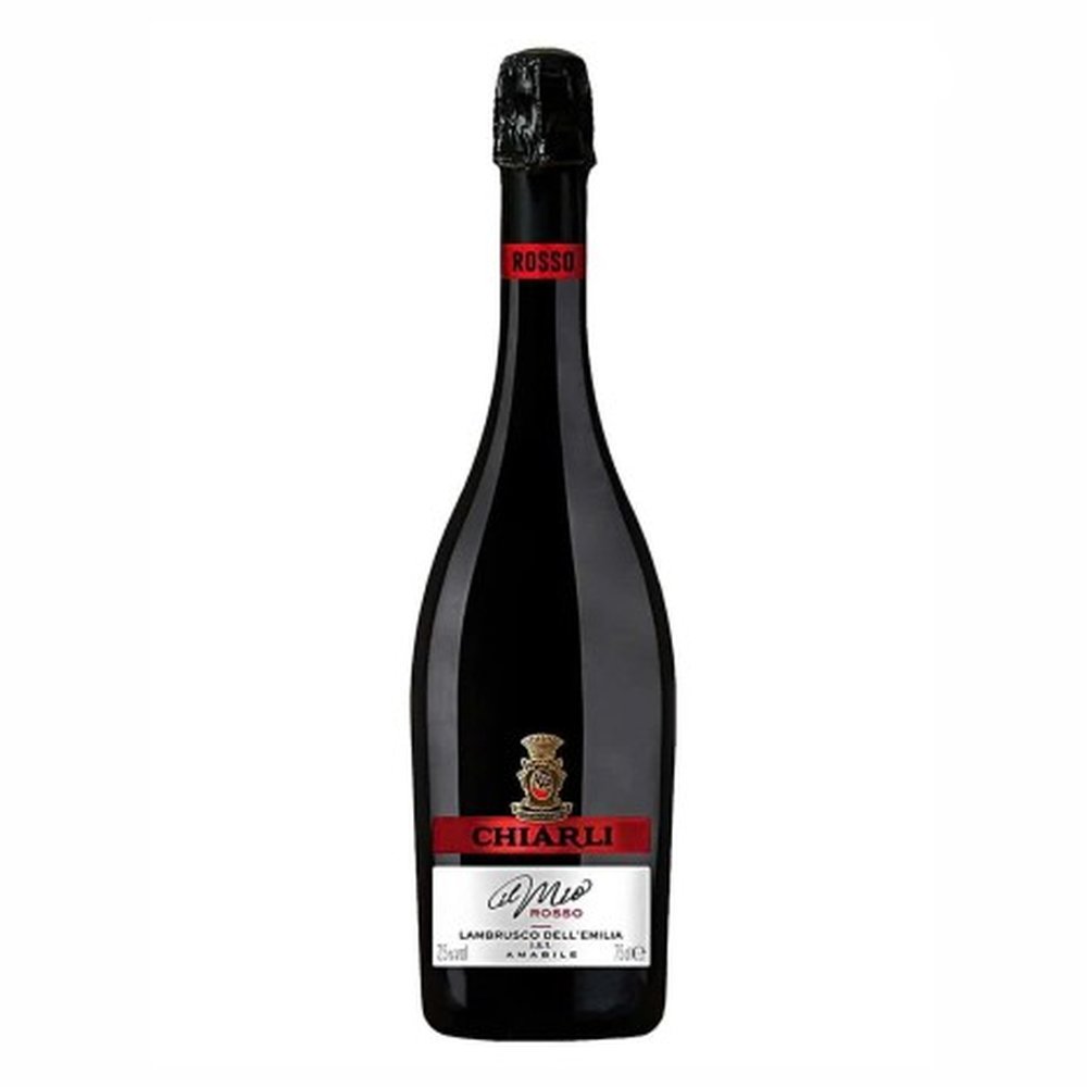 Wino Musujące Lambrusco Chiarli Dell'emilia Rosso 7,5% czerwone słodkie 750 ml